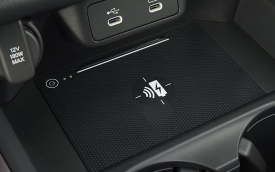 Honda ZR-V Hybrid USB-C Ports Front